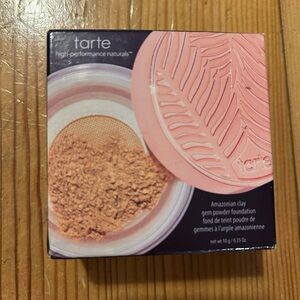 Tarte Amazonian Clay Gem Powder Foundation - 26n light-medium neutral NEW